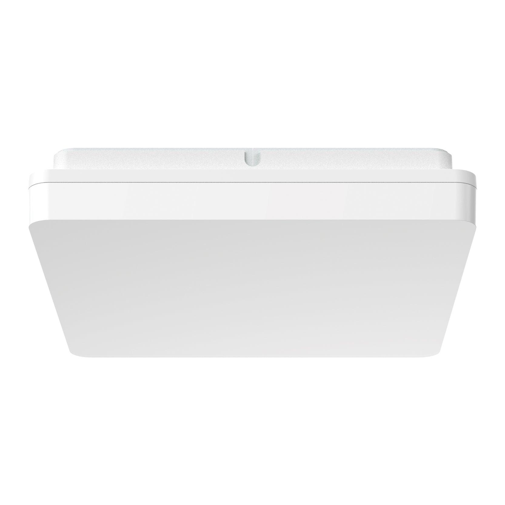 Domus Lighting Oyster Lights Square / 300mm / WHITE Sunset - 15W/25W/35W Colour Switchable Led Ceiling Light Ip54 240V - Trio Lights-For-You 20887