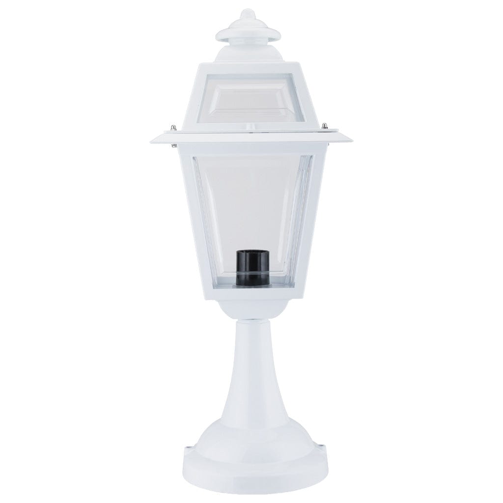 Domus Lighting Pillar Mount WHITE AVIGNON PILLAR MOUNT B22 Lights-For-You 15211