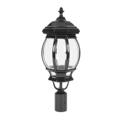 Domus Lighting Post Top Black Domus GT-696 Vienna Large Exterior Post Lights-For-You 16005