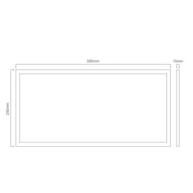 Domus Lighting RECESSED TRIM DOMUS TRIM-306 63X33 RECESSED TRIM Lights-For-You 19325 9330772193251