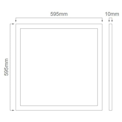 Domus Lighting RECESSED TRIM DOMUS TRIM-606 63X63 RECESSED TRIM Lights-For-You 19327 9330772193275