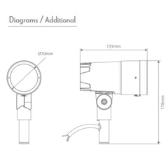 Domus Lighting Spike Lights Domus KIRA Spike Light Lens Zoomable Lights-For-You