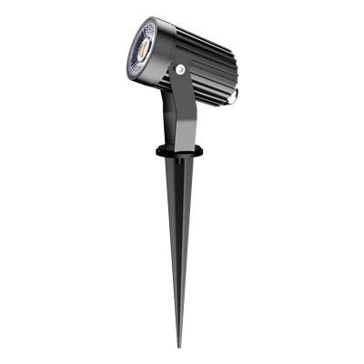 Domus Lighting Spike Lights ZOOM-PRO 5W 12/24V DC GARDEN SPIKE LIGHT C/W HOOD Lights-For-You 25702