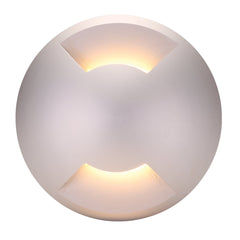 Domus Lighting Step Lights Cover Aluminium / 2 DEKA-COVER Round COVER ONLY Lights-For-You 19430
