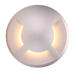 Domus Lighting Step Lights Cover Aluminium / 3 DEKA-COVER Round COVER ONLY Lights-For-You 19432