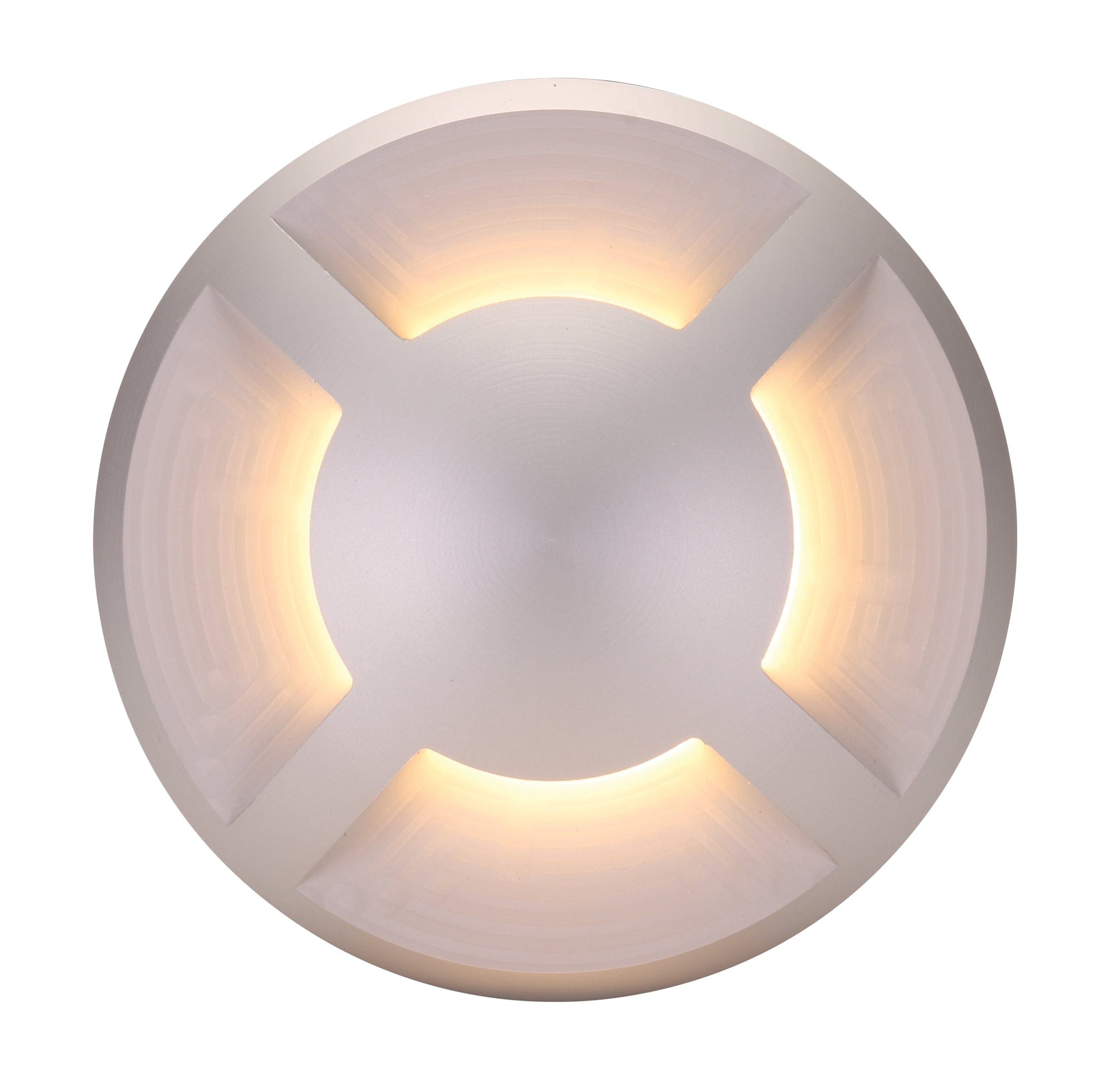 Domus Lighting Step Lights Cover Aluminium / 4 DEKA-COVER Round COVER ONLY Lights-For-You 19434