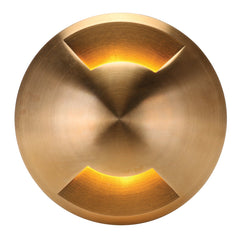 Domus Lighting Step Lights Cover Brass / 2 DEKA-COVER Round COVER ONLY Lights-For-You 19444
