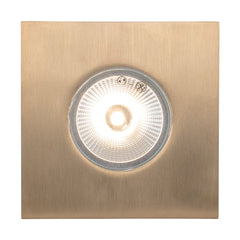 Domus Lighting Step Lights Brass / Square DEKA-COVER Eyelid Round & Square Cover Lights-For-You 19440