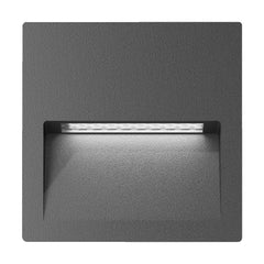 Domus Lighting Step Lights DOMUS ZAC-4 SQR RECESSED STEP LIGHT Lights-For-You 19737 9330772197372