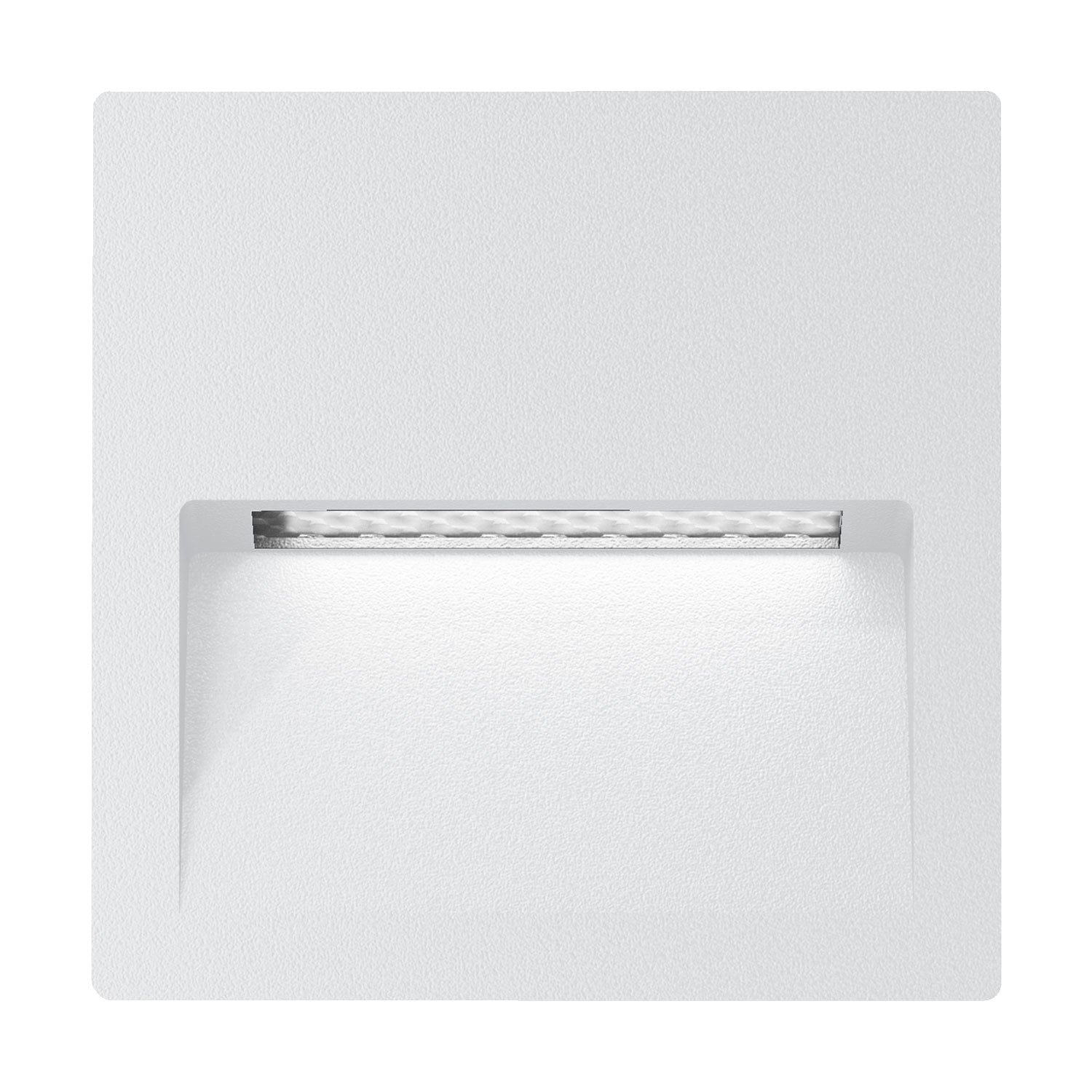 Domus Lighting Step Lights DOMUS ZAC-4 SQR RECESSED STEP LIGHT Lights-For-You 19741 9330772197419