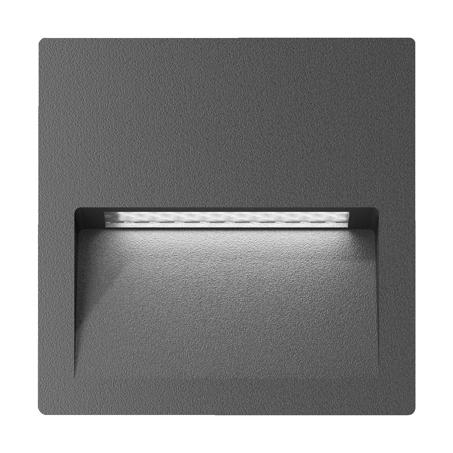 Domus Lighting Step Lights DOMUS ZAC-4 SQR RECESSED STEP LIGHT Lights-For-You 19780 9330772197808