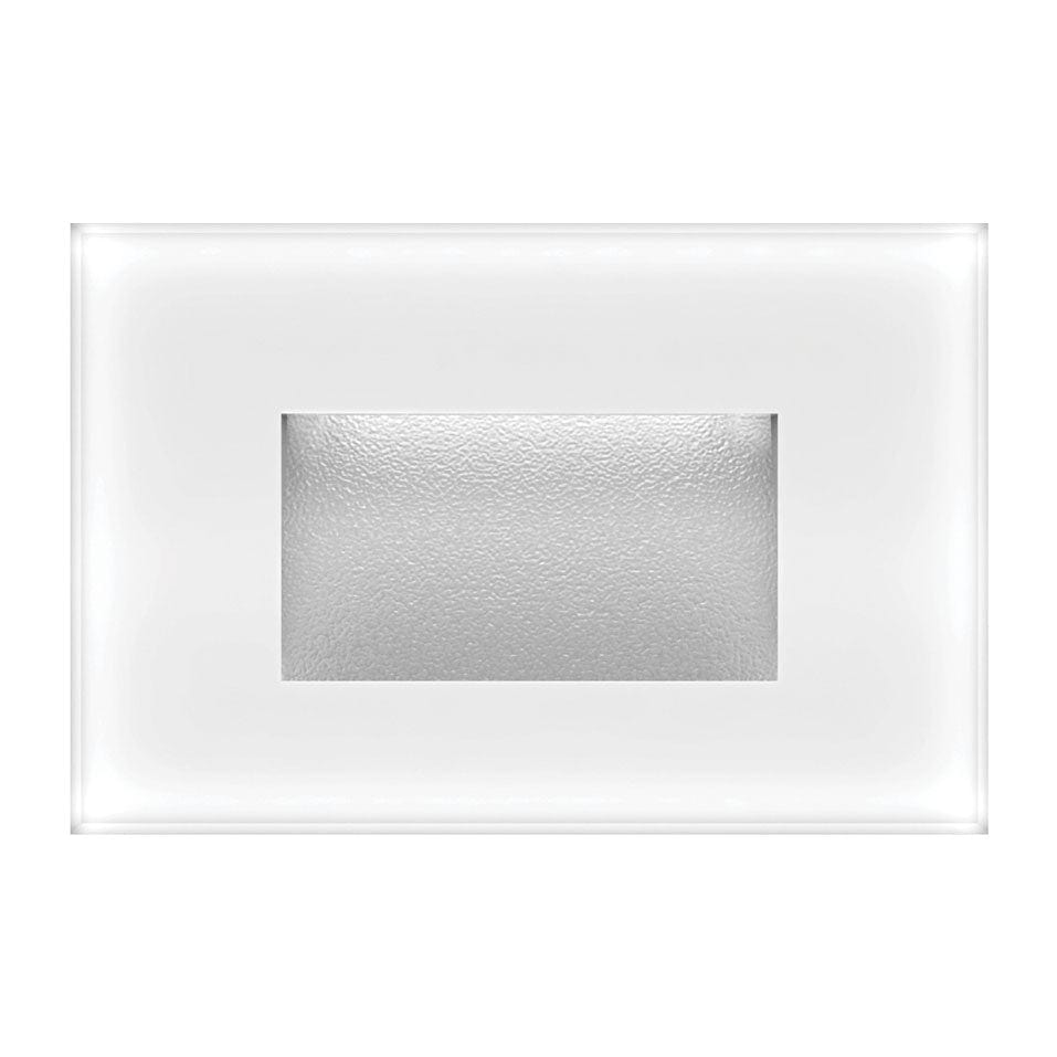 Domus Lighting Step Lights ZONE-4-4W Recessed Steplight Frosted Glass 240v Lights-For-You