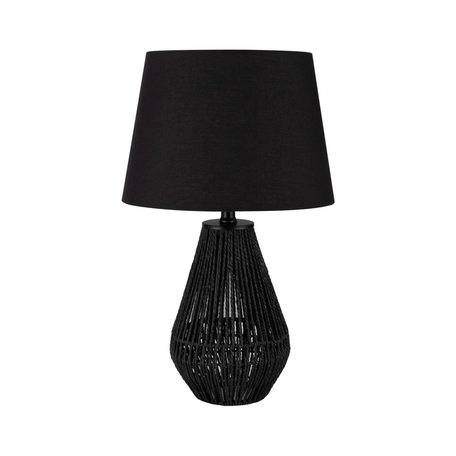 Domus Lighting Table Lamps Black CARTER-TL - Paper Rope Table Lamp Lights-For-You 23146