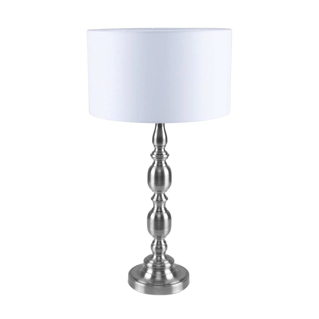 Domus Lighting Table Lamps SATIN CHROME DOMUS SANDRA-TL TABLE LAMP 1XE27 Lights-For-You 22546