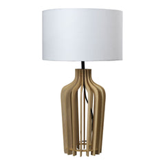 Domus Lighting Table Lamps DOMUS SANDS-TL TIMBER TABLE LAMP 1XE27 Lights-For-You 22750 9330772227505