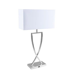 Domus Lighting Table Lamps GIANA-TL TABLE LAMP USB 1XE27 for modern interior Lights-For-You 22543 9330772225433