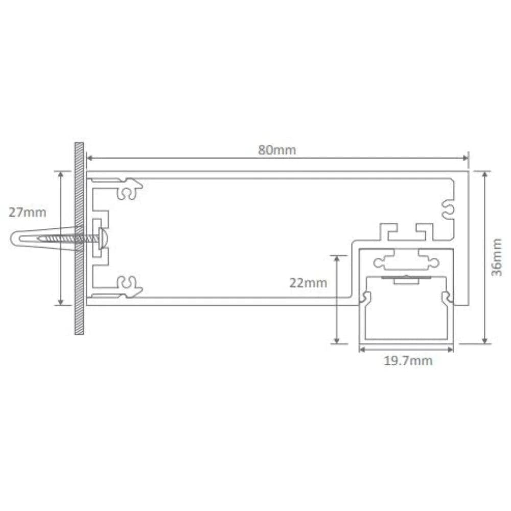 Domus Lighting Vanity Lights DOMUS SHADOWLINE-900 LED VANITY LIGHT Lights-For-You