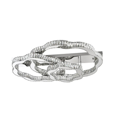 Jura 3 Ring CTC Ceiling Light — Chrome