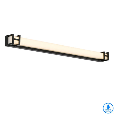 Gilson 80 LED Vanity Light in Antique Gold, Black or Ch