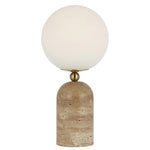 Gina Table Lamp Beige, Black