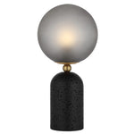 Gina Table Lamp Beige, Black