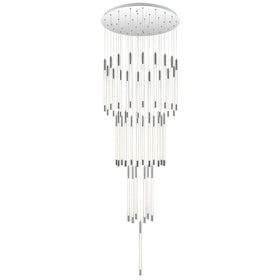 Kurtz 37 LED Pendant Light — Chrome
