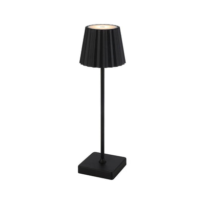 Mindy LED Rechargeable Table Lamp — Black