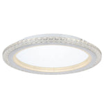 Elie 40Cm 24W 3Cct LED Oyster Dimmable Ceiling Light — Chrome