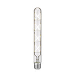 E27 T30 8W LED Tubular X Filament Globe Clear Dimmable — 2400K