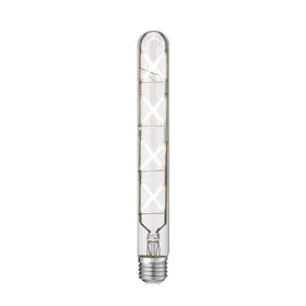 E27 T30 8W LED Tubular X Filament Globe Clear Dimmable — 2400K