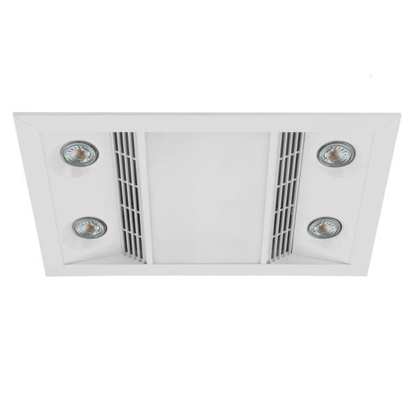 Eglo Lighting Bathroom Heaters 550m³/h AC Inferno 3 in 1 Bathroom Exhaust Fan Lights-For-You 204158 9008606198665