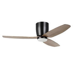 Eglo Lighting Ceiling Fans Light Walnut 44" Seacliff DC Ceiling Fan With  CCT 12w Lights-For-You 20523606