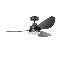 Eglo Lighting Ceiling Fans Black 48" Torquay DC Ceiling Fan With LED Light CCT 20w Lights-For-You 20522802