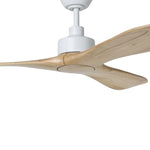 Eglo Lighting Ceiling Fans 60" Currumbin DC Ceiling Fan Natural, Merbau Eglo Lighting Lights-For-You