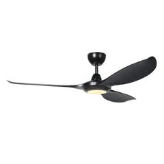 Eglo Lighting Ceiling Fans 60" Kurrawa DC Ceiling Fan White, Black with Light 2061880x Eglo Lighting Lights-For-You