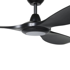 Eglo Lighting Ceiling Fans 60" Kurrawa DC Ceiling Fan White, Black with Light 2061880x Eglo Lighting Lights-For-You