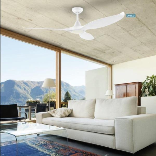 Eglo Lighting Ceiling Fans 60" Noosa Ceiling Fan 3 Blade Lights-For-You