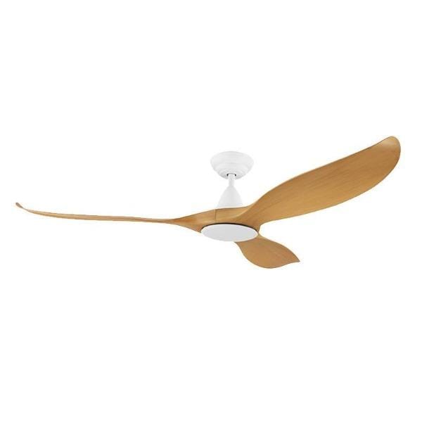 Eglo Lighting Ceiling Fans Bamboo/White 60" Noosa DC Ceiling Fan Lights-For-You 204227