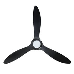 Eglo Lighting Ceiling Fans 72" Kurrawa DC Ceiling Fan White, Black with Light 2061910x Eglo Lighting Lights-For-You 20619102