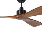 Eglo Lighting Ceiling Fans 80" Currumbin DC Ceiling Fan Natural, Merbau Eglo Lighting Lights-For-You