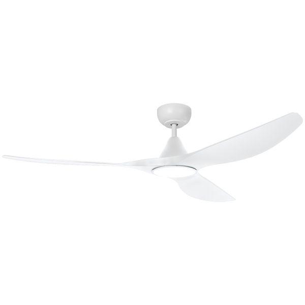 Eglo Lighting Ceiling Fans Surf 1520mm (60") DC ABS 3 Blade Ceiling Fan with LED Light & Remote Lights-For-You 20550201 9008606263844