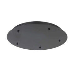 Eglo Lighting Ceiling Plate Accessories - Ceiling Plate Only 5Lt Black or White Lights-For-You 205358 9008606255887