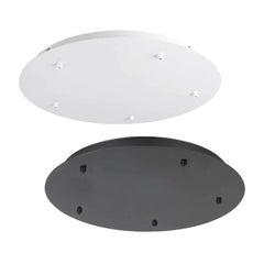 Eglo Lighting Ceiling Plate Accessories - Ceiling Plate Only 5Lt Black or White Lights-For-You