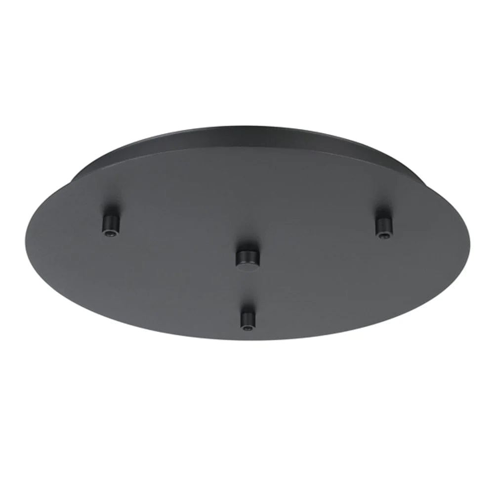 Eglo Lighting Ceiling Plate Acessories-Ceiling Plate Only 3 LT  Black Lights-For-You 205353 9008606255870