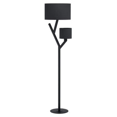Eglo Lighting Floor Lamps Black Balnario Floor Lamp 2Lt in Black Lights-For-You 39889N
