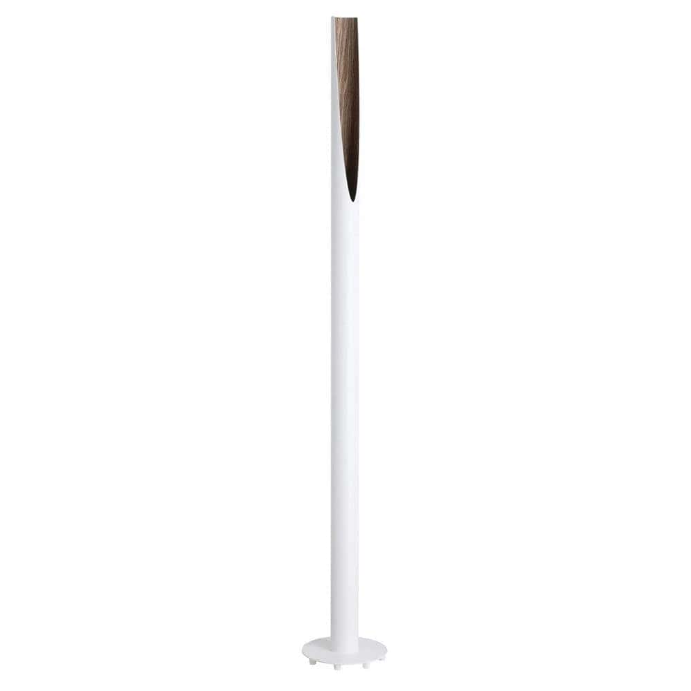 Eglo Lighting Floor Lamps Barbotto LED Floor Lamp 5w White & Brown Lights-For-You 206087N 9008606291465