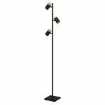 Eglo Lighting Floor Lamps Cartagena LED Floor Lamp 3Lt 15w Black/Brown Lights-For-You 390071N 9008606271238