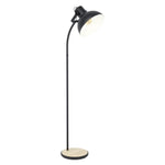 Eglo Lighting Floor Lamps Lubenham Floor Lamp 1Lt in Black Lights-For-You 43166N 9008606230716