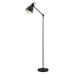 Eglo Lighting Floor Lamps Priddy Modern Adjustable Floor Lamp 1Lt Lights-For-You 49471N 9008606153831