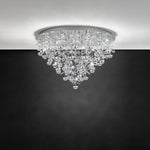 Eglo Lighting Indoor Ceiling Lights Pianopoli LED Ceiling Light Chrome-Crystal Lights-For-You
